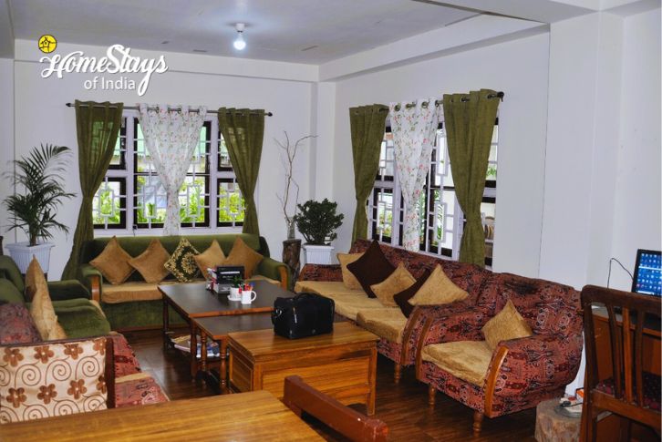 Living Area-Tales & Trails Heritage Homestay-Gangtok