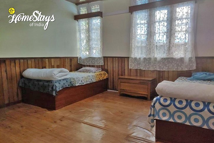 Bedroom-1-Tales n Trails Heritage Homestay-Gangtok
