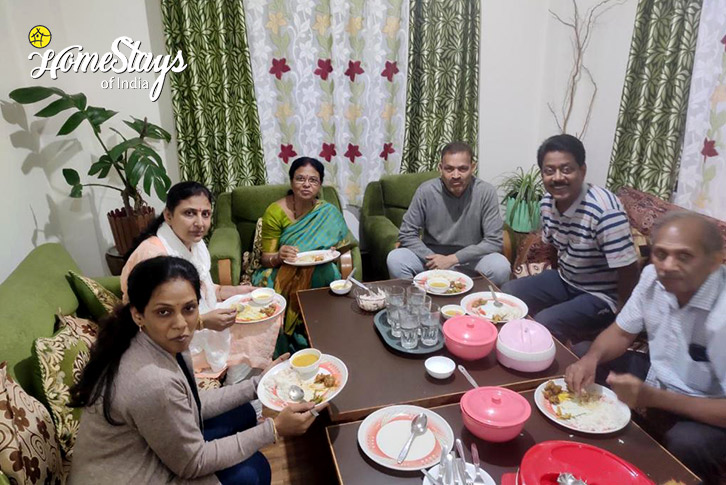 Lunch-Tales & Trails Heritage Homestay-Gangtok