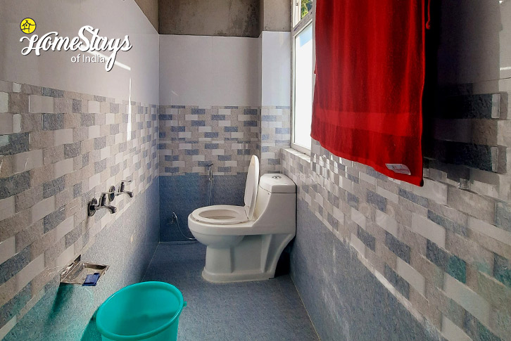 Bathroom-Magical Mornings Homestay, Okhrey-West Sikkim