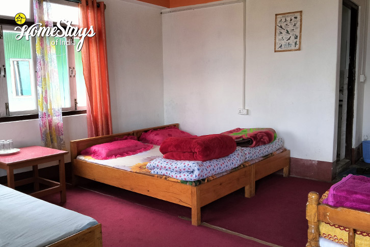 Bedroom-2-Magical Mornings Homestay, Okhrey-West Sikkim