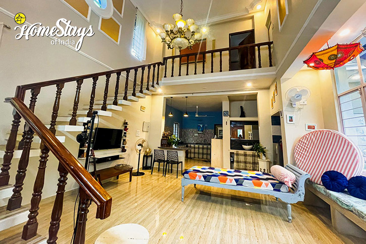 Living-Sun Kissed Villa-Puducherry