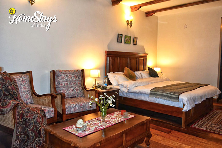 Bedroom-2-Peaceful Escape Homestay, Sargakhet-Mukteshwar