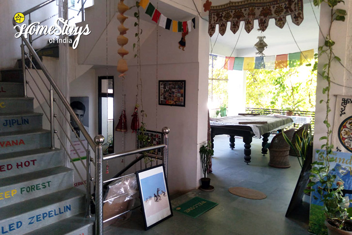 Stairs-Nature's Art Homestay-Pushkar  