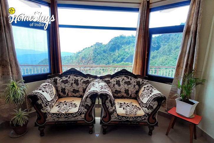 Window-View-Between the Hills Homestay-Shimla