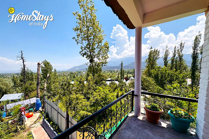 Balcony-view-1-Skier's World Homestay-Gulmarg
