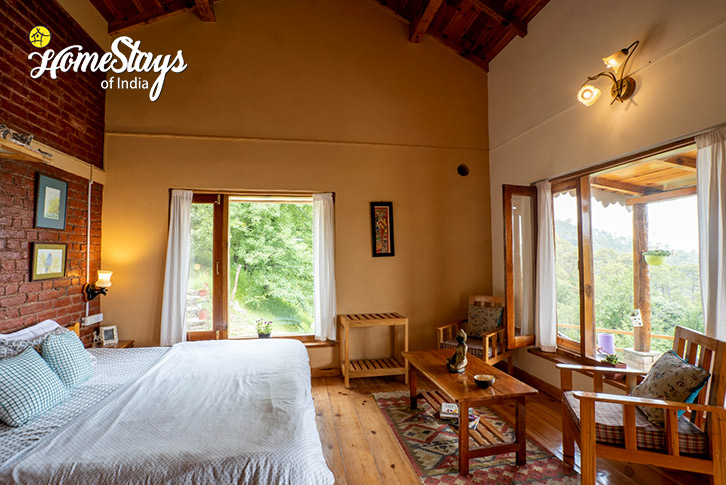 Room view-Bliss In The Hills Farmstay-Peora-Mukteshwar-3