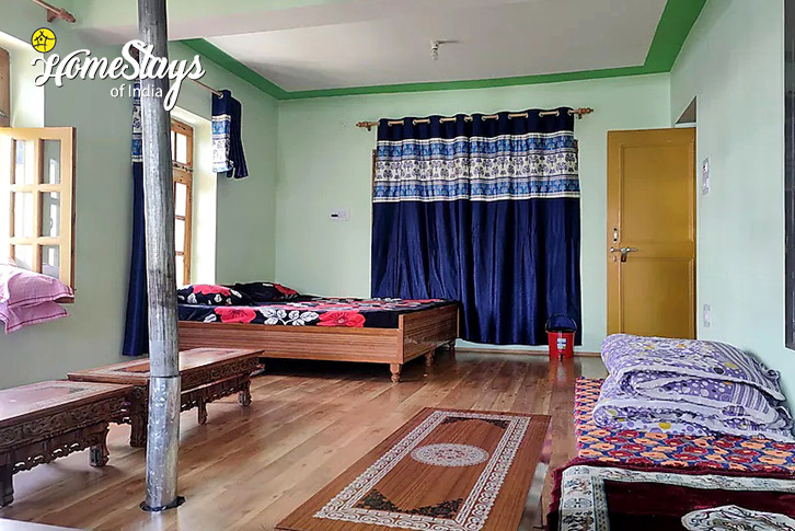 Bedroom-5-Himalayan Odyssey Homestay-Gondhla
