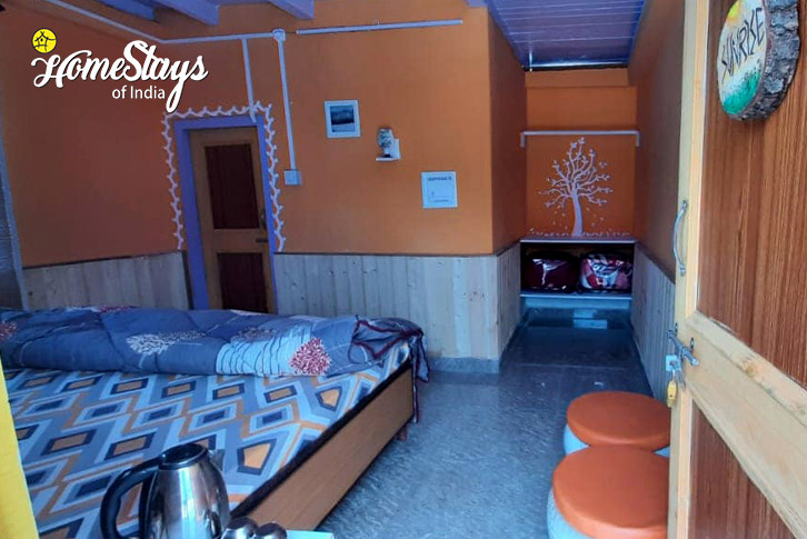 Bedroom-3-The True Spirit Homestay-Sainj Valley