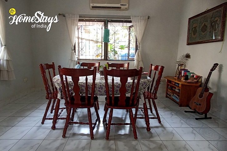 Dinning-1-Pearl of the Sea Homestay-South Goa