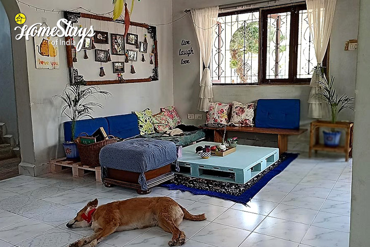 Living-Area-Pearl of the Sea Homestay-South Goa