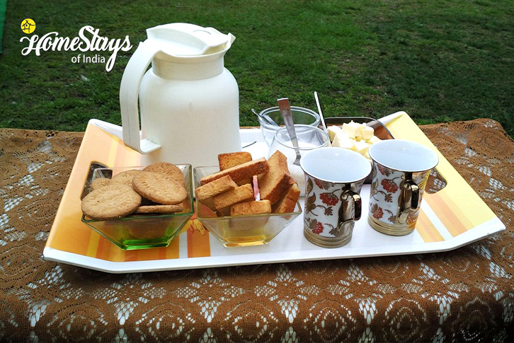 Tea-time-The Timeless Beauty Homestay-Srinagar