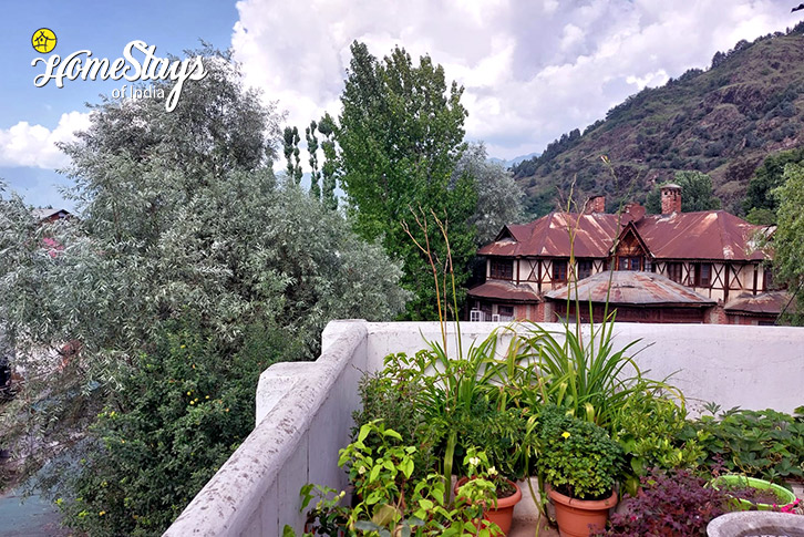 Terrace-View-Snow White-Homestay- Srinagar