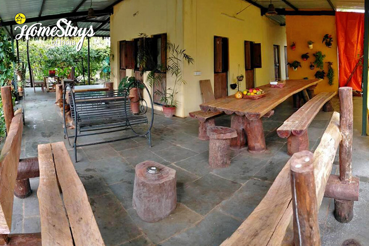 Dinning-2-Nature's Bliss Organic Farmstay-Kamshet