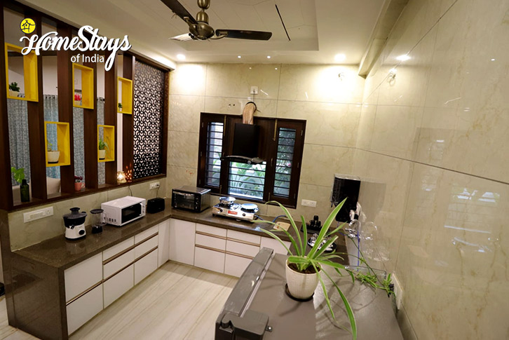 Kitchen-2-Scenic Splendour Homestay-Udaipur