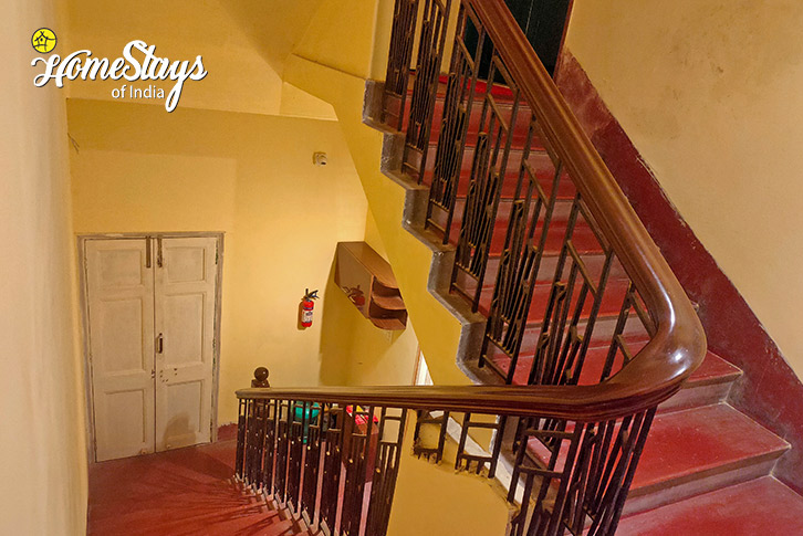 Staircase-Tilottama Heritage Homestay-Kolkata