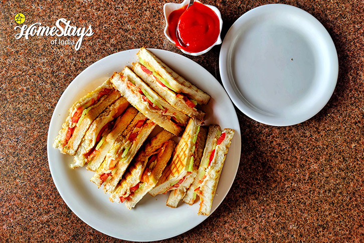 Breakfast-Aravali's romance Homestay- Udaipur