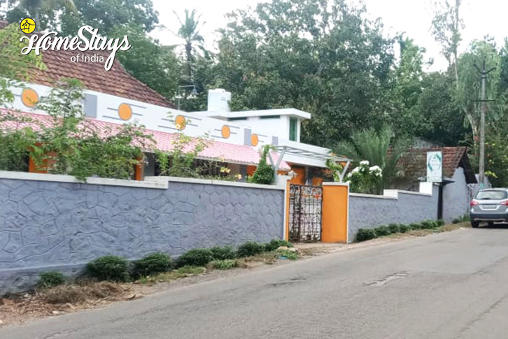 Road-View-EarthSong Heritage Homestay-Athichanvilai, Kanyakumari