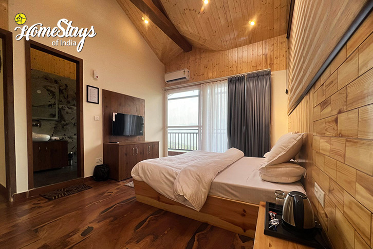 Bedroom-1.2-Touch of Love Homestay-Kasauli