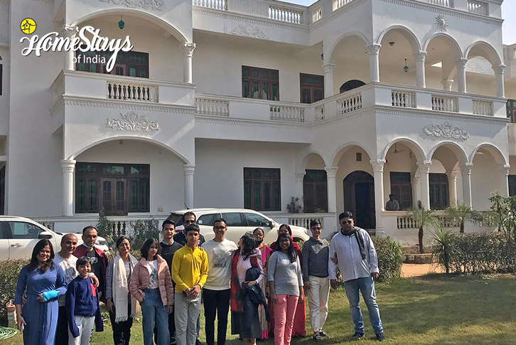 Guests-Serene Green Homestay- Jaipur