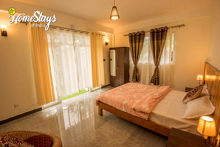 Bedroom-2-Mirik Homestay-Darjeeling