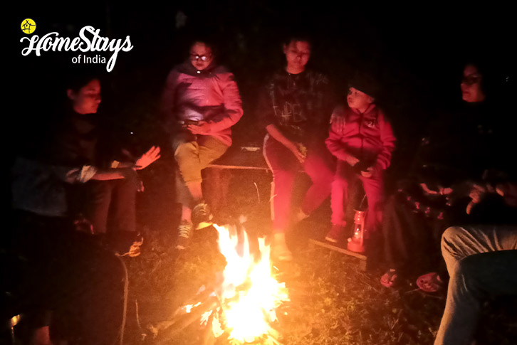 Bonfire-Dream Weaver Homestay-Sittong