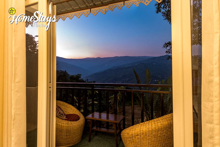 View-From-Room-Mirik Homestay-Darjeeling