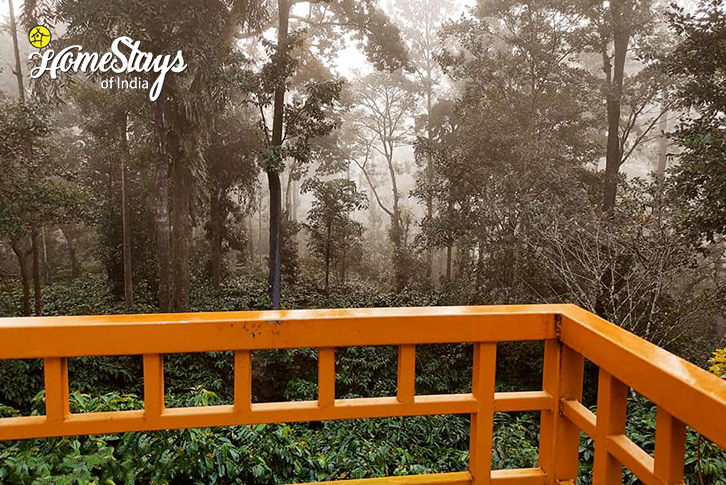 Balcony-view-Healing Touch Homestay-Coorg