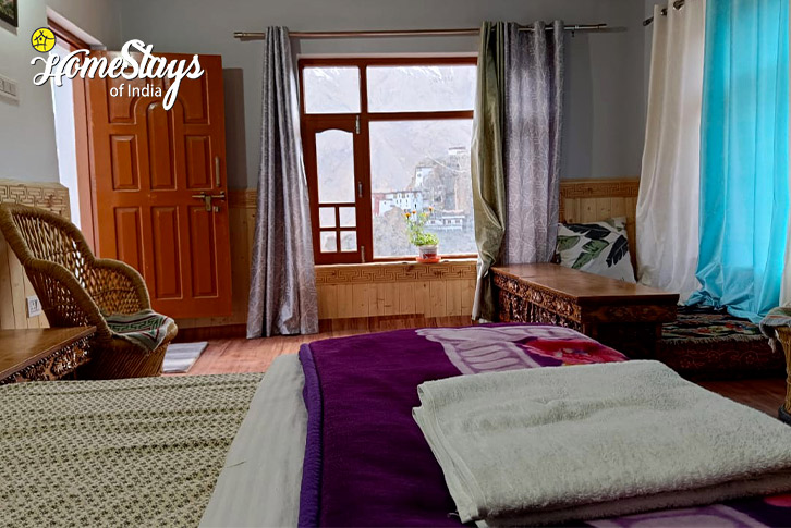 Bedroom-4-Dhankar Homestay-Spiti-1