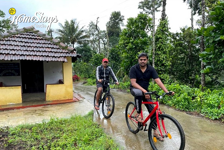 Cycling-Healing Touch Homestay-Coorg