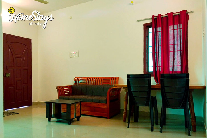 Living Room-Pamban Homestay-Rameshwaram