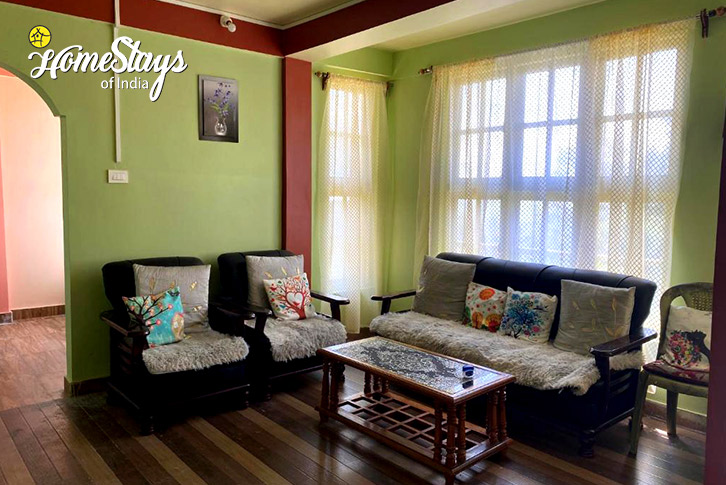 Living-Room-Creating Memories Homestay - Kalimpong