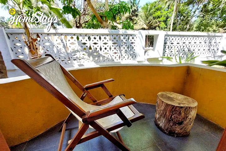 Balcony-Sitting-The Heritage Homestay, Panjim-North Goa