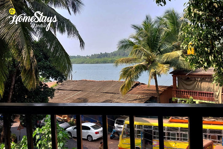 Balcony-view-Chapora Homestay-North Goa