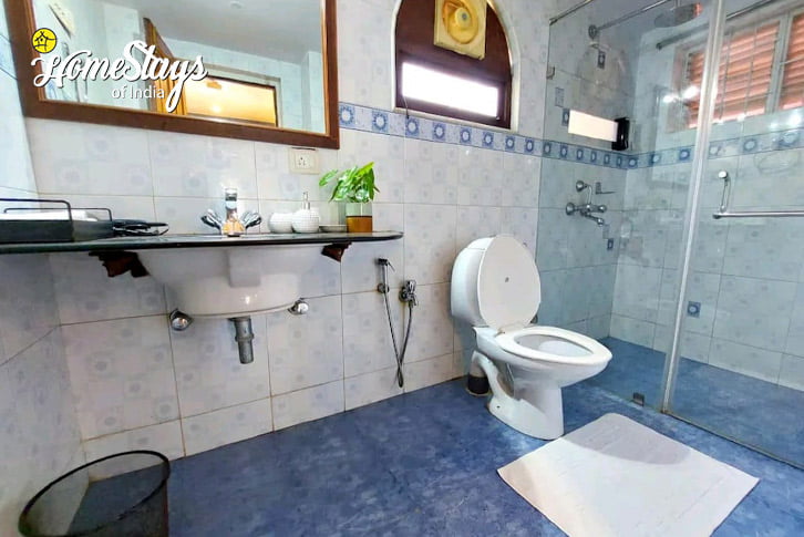 Bathroom-1-The Heritage Homestay, Panjim-North Goa