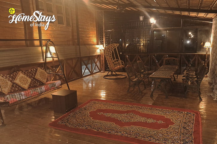 Common-Sitting-Area-Rustic Villa, Dodballapur-Bangalore