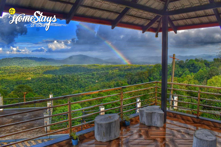Balcony-view-Sahyadri Homestay, Koppa-Chikmagalur