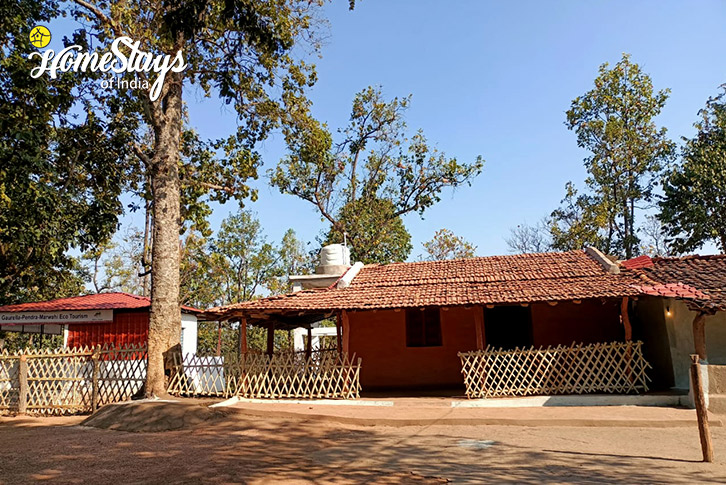 Exterior-Jojha Village Homestay-Gaurela