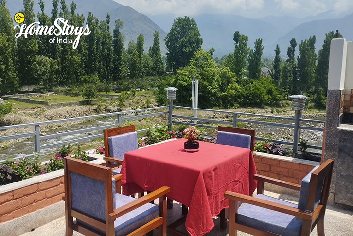 River View-Sitout-Slice of Paradise-Srinagar