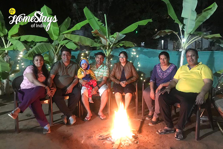 Bonfire-Chillax Homestay, Diveagar-Raigad