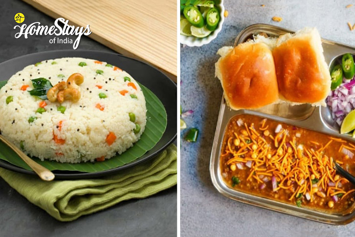 Breakfast-1-Chillax Homestay, Diveagar-Raigad
