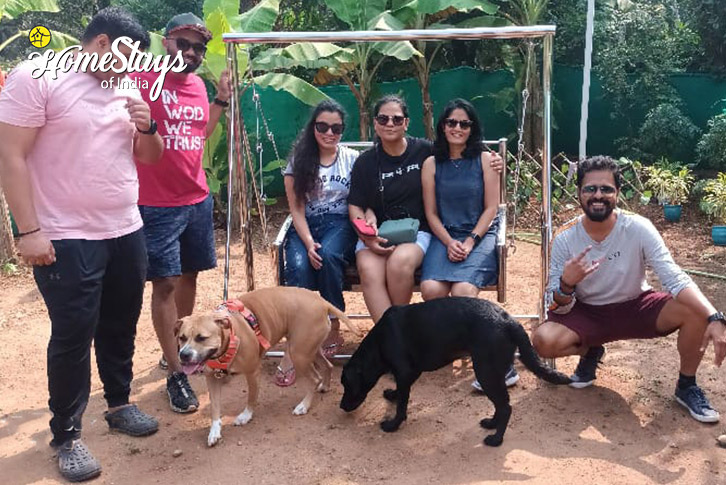 Chill-out with pets-Chillax Homestay, Diveagar-Raigad