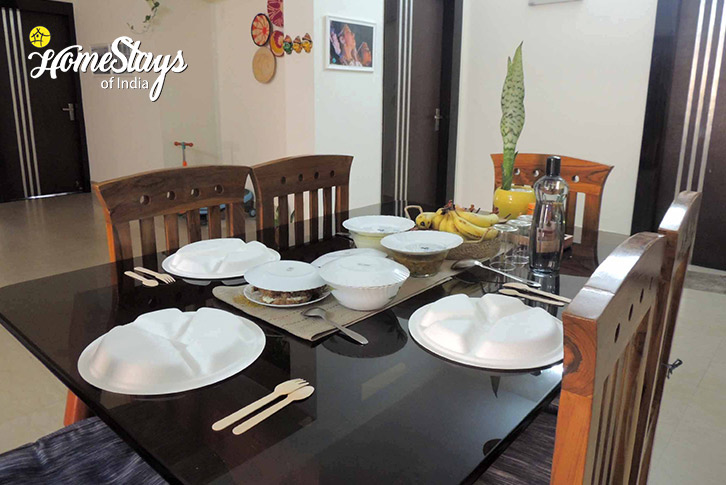 Dining-Urban Bliss Homestay-Bhubaneshwar