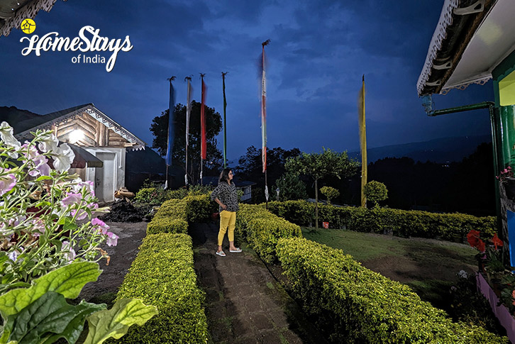 Night-View-Yuksom Homestay-West Sikkim