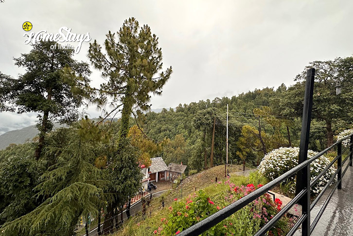 Balcony-View-The Tranquil Nest Homestay-Chail