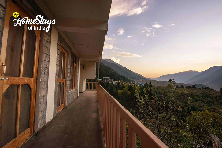 Balcony-Silent Valley Riverside Homestay-Manali