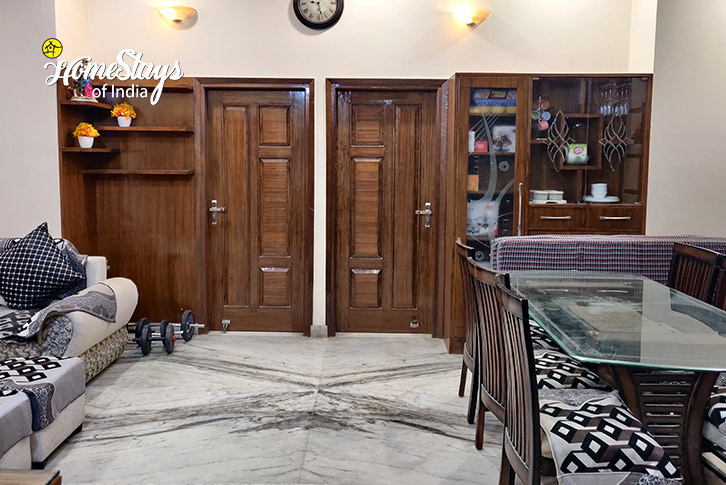 Common Area-Cityside Homestay, Zirakpur-Chandigarh