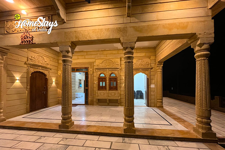 Entrance-Rajputana Homestay, Khuri-Jaisalmer
