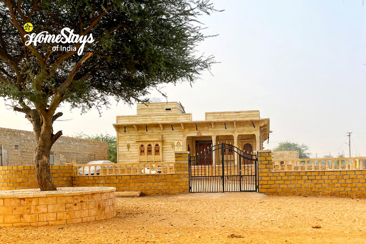 Entrance-View-Rajputana Homestay, Khuri-Jaisalmer
