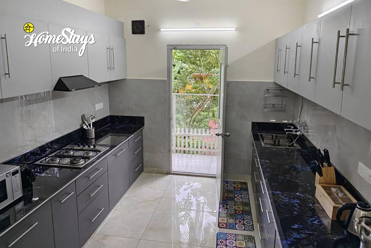 Kitchen-Modern Haven Homestay